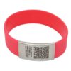 Силиконовый iD браслет для идентификации